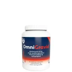 Biosym omnigravid er et kosttilskud til gravide, der indeholder 25 vigtige vitaminer og mineraler