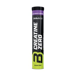 BioTechUSA Creatine Zero Brusetablet m. smag af blå druer - 18 tab