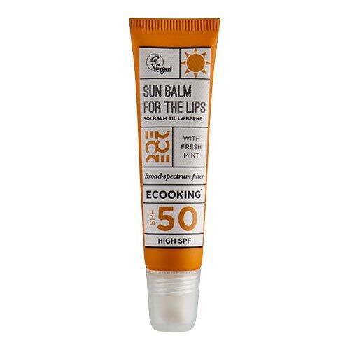 Ecooking Solbalm Til Læberne SPF 50 - 15 ml.