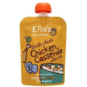 Ella's Kitchen Chicken Casserole with Rice 7+ mdr. Ø - 130 g.