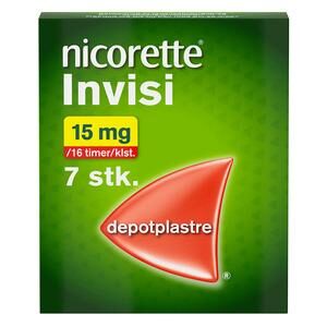 Nicorette Nikotin Invisi Plaster - 15mg/16t - 7 stk.
