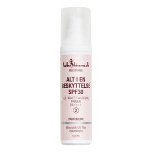 Pudderdåserne Alt i en Beskyttelse SPF 30 002 - 50 ml.
