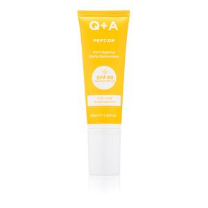 Q+A Peptide Renewing Face Sunscreen SPF 50 - 50 ml.