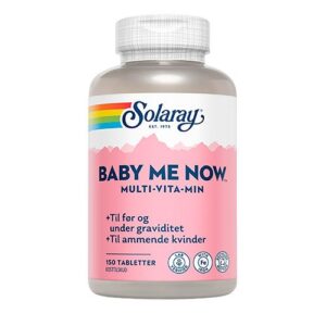 Solaray Baby-Me-Now Multi-Vita-Min - 150 tab