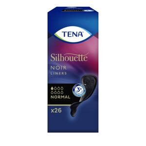 TENA Silhouette Noir Normal Inkontinenstrusseindlæg - 26 stk.