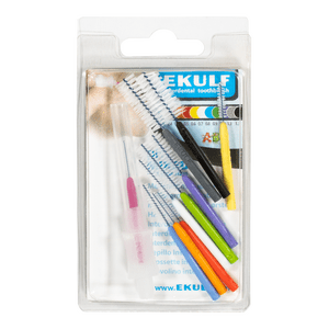 Ekulf mellemrumsbørste mix/prøvepakke - 10 stk