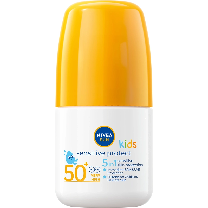 Nivea Kids Sensitive Sun Roll On SPF 50+ 50 ml