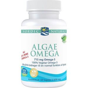 Algae Omega 3 Nordic Naturals - 60 kapsler