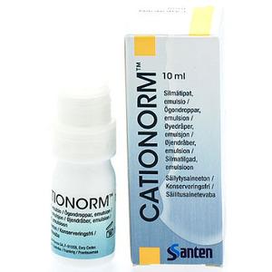 Cationorm Øjendråber - 10 ml.