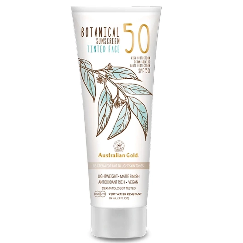 Australian Gold Botanical Tinted Face Fair-Light SPF 50 - 88 ml