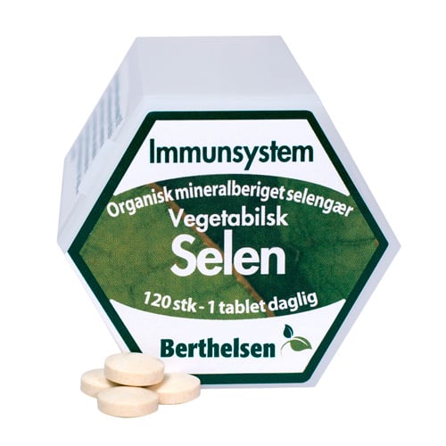 Berthelsen Selen 100 mcg (120 tabletter)