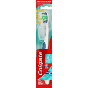 Colgate 360 Pro Relief Extra Soft Tandbørste M. Travel Cap (1 stk)