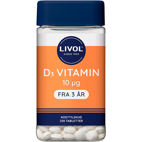 Livol Vitamin D3 (220 tab)