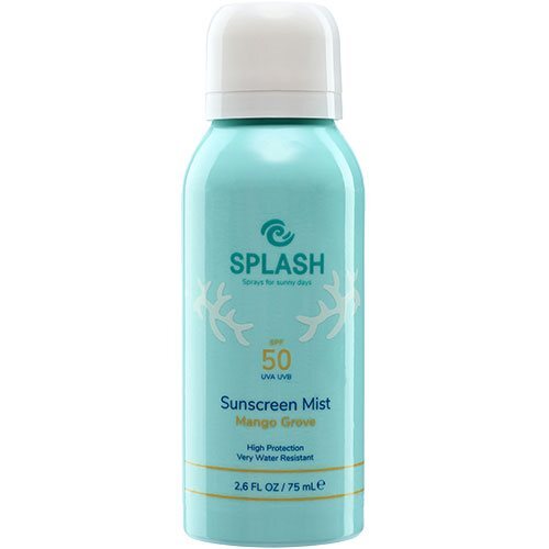Splash Mango Grove Sunscreen Mist SPF 50 Travel Size - 75 ml.