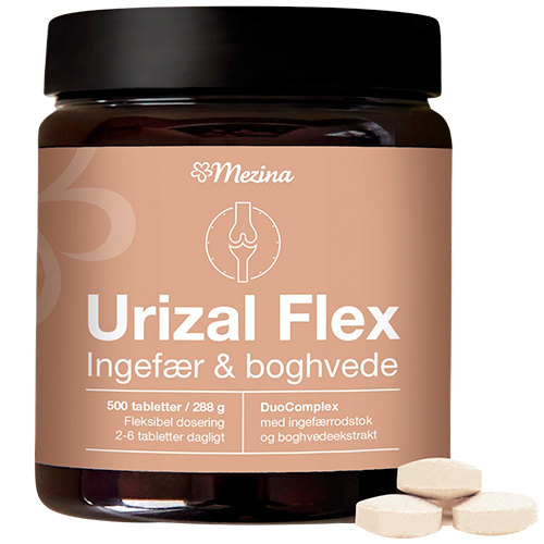 Urizal Ingefær Flex (500 tab)