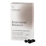 Porsano Kolesterol Balance støtter et normalt kolesterolniveau og en sund hjertefunktion