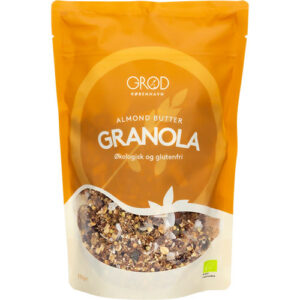 - VeganskGRØD GRØD Almond Butter Granola - Økologisk