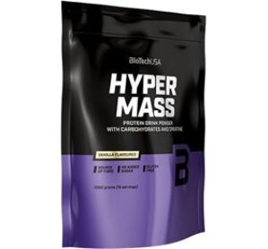 BioTechUSA Hyper Mass Protein Pulver - Vanilje, 1000g.