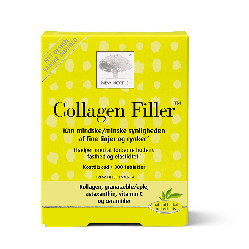 New Nordic Skin Care Collagen Filler 300 tabl.