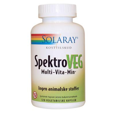 Solaray SpektroVEG 120 kap. DATO 10/25