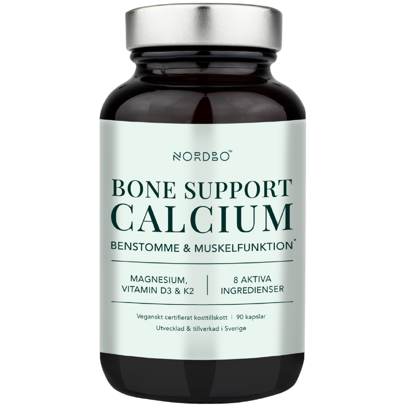 Nordbo Bone Support Calcium (90 kaps)