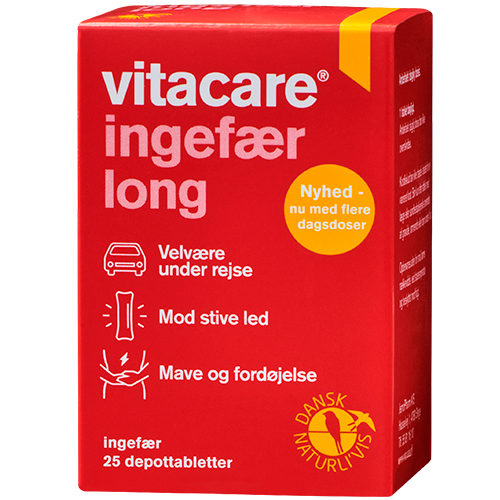 VitaCare Ingefær Long Rejsepakke (25 stk)